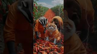 Spice Squad On Duty! ️‍ #shorts #youtubeshorts #trending #cat #cutecat #AI