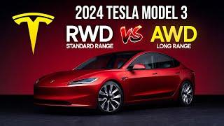 2024 Tesla Model 3 RWD vs. Long Range AWD – Don't Buy the WRONG One!