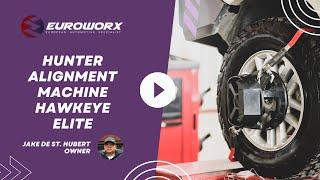 Hunter Alignment Machine (Hawkeye Elite) | Euroworx Automotive Specialist