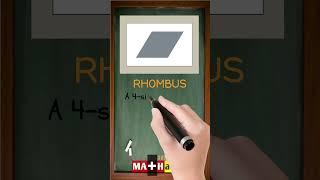 What is Rhombus in Math? | Easy Definition in 30 Seconds | MATHalino123