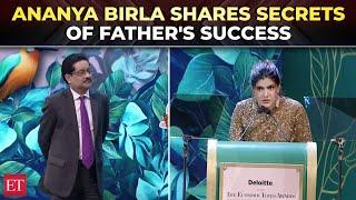 Ananya Birla gives passionate speech, shares heartfelt secrets of her father, Kumar Mangalam Birla