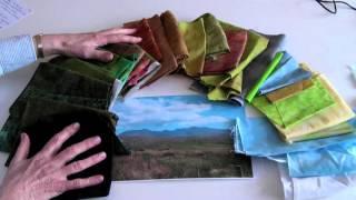 Landscape Quilts - Design - Finding Colour and Tone in the Landscape