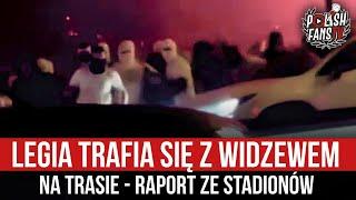 Legia trafia się z Widzewem na trasie - RAPORT ZE STADIONÓW (31.10.2024)