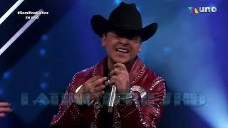 Adelante Corazon Maria Jose Feat. Christian Nodal La Voz Azteca Mexico 2020 Martes 25 Agosto  HD