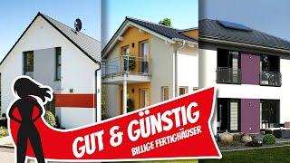 Gut & günstig: drei Fertighäuser mit unglaublichem Preis | Hausbau Helden