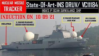 India’s 1st Nuclear-Missile Tracking Ship INS Dhruv To Be inducted On Sept 10. #IndianNavy #INSDhruv