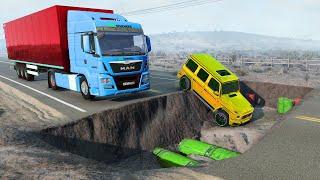 Cars vs Ditch TRAP #2 ▶️ BeamNG Drive