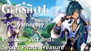 [Hiame] Genshin Impact Global | PC |  Prologue Act and Secret Pirate Treasure | No Commentary