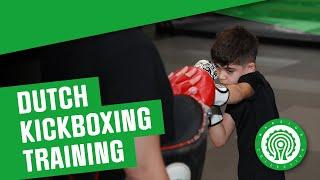 Dutch Kickboxing Training Drills - High Volume Striking Pad Work Progressions with Said Elbadaoui