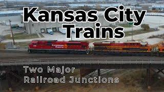 2023-11-08 Trains In Kansas City at Two Incredible Junctions