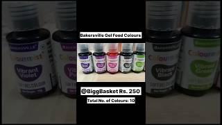Gel food Colours of Bakersville #bakersville #foodcolour #food #anurecipes #foodie #breakfast #cake