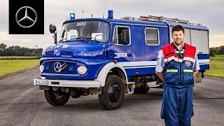 The LA 911 in disaster relief operations  | Mercedes-Benz Trucks