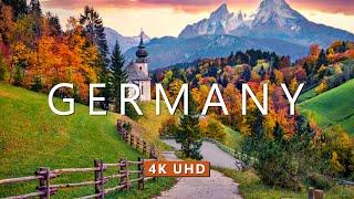 4K Drone Footage - Vogelperspektive auf Deutschland - Entspannungsfilm mit beruhigender Musik