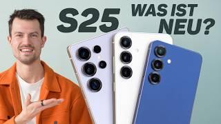 Galaxy S25: What you need to know about the Samsung smartphones! (First impression)