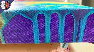 Don't ruin the sides of your acrylic pour!