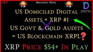 XRP- US Govt Audits + Fort Knox Gold Audit = Us Blockchain/XRPLedger? - US Domiciled Crypto = XRP #1