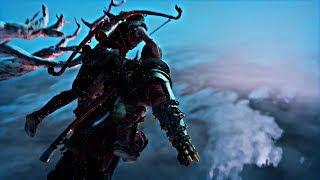 God of War - Jumping off the World Tree to the Realm Between Realms