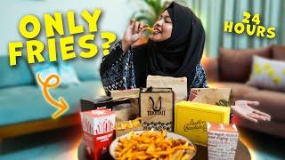 The Best French Fries in Dhaka | Eating Only Fries for 24 hours!