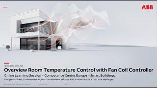 Online Learning Session about KNX and HVAC Overview Room Temperature Control with FanCoilController