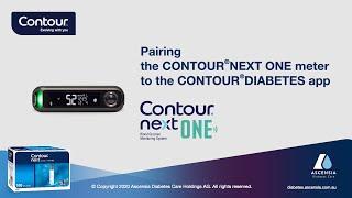 Pairing the meter with CONTOUR DIABETES app | CONTOUR NEXT ONE | mmol/L | Australia (en_AU)