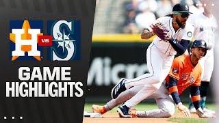 Astros vs. Mariners Game Highlights (4/9/25) | MLB Highlights