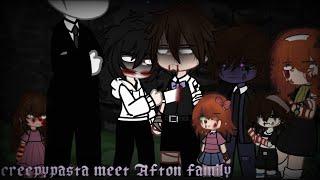 creepypasta meet Afton family//Gc