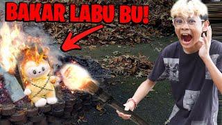 BAKAR BONEKA LABUBU YANG MENEROR WARGA KAMPUNG DURIAN!!! BOCIL SAMPAI KESURUPAN!