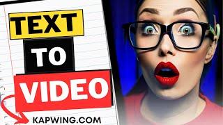 text to video with Kapwing.com, Ai text to video, ai video, ai video, #ai , #xenzia