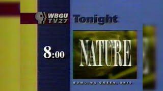 90's Promos - WBGU PBS April 5th, 1998
