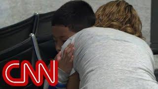 Watch separated mom and son reunite