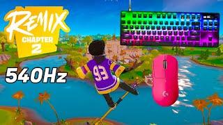 SteelSeries Apex Pro TKL ASMR  Solo Gameplay  Satisfying Keyboard Fortnite 360 FPS 4K