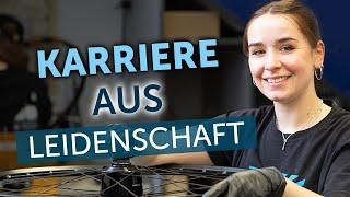 Karriere aus Leidenschaft: Zweiradmechanik-Meisterin Lea Blank