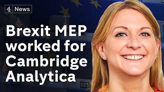 Brexit Party MEP worked for Cambridge Analytica