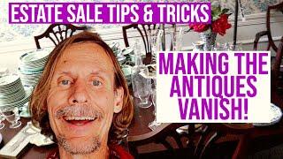 Estate Sale Tricks & Tips! | How to Turn Antiques & Vintage into Cash