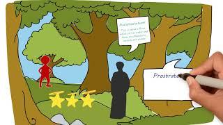 Story of Prophet Adam (as)- How was Adam (as) created- animated with Quranic quotes