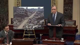 Senator Merkley Highlights Devastation in Gaza on U.S. Senate Floor