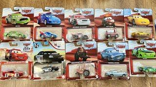 Looking For Disney Pixar Cars: Finn McMissle, Lightning McQueen, Cruz Ramirez, Chick Hicks, Raoul