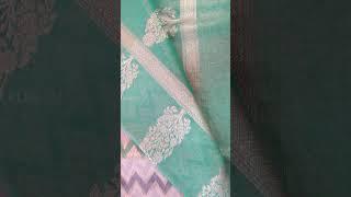 George & Elsa , presents Chanderi silk Handloom sarees for wedding guests ! #weddingshopping #saree