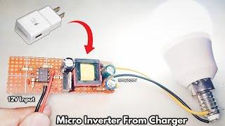 Can I Build a POWERFUL Inverter from an Old Phone Charger?