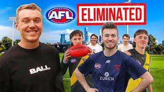 AFL Elimination Goal Kicking Challenge ft Patrick Cripps