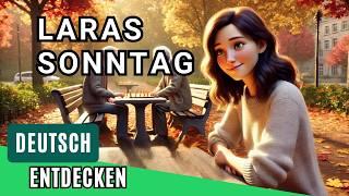 Deutsch Lernen durch Hören: Ein Sonntag in Berlin | Verstehen verbessern mit Geschichte! A2-B1