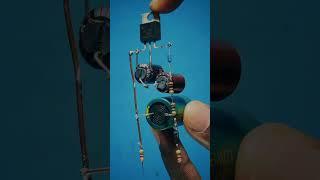 How to make a electric fence circuit | Highvoltage generator 12000v