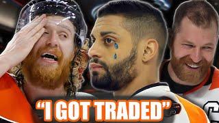 HILARIOUS TRADE PRANK between Jake Voracek and Pierre-Edouard Bellemare