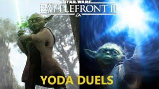 Epic Yoda Duels | Star Wars Battlefront II