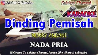 DINDING PEMISAH Tình Nhạt Phai Lai Sen Yen ll KARAOKE NOSTALGIA ll MERRY ANDANI ll NADA PRIA F=DO