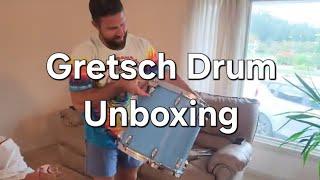 New Gretsch Drumkit Unboxing Video