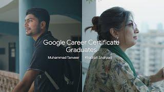 Soft Skills & Google Career Certificate Graduate Stories: Khadijah (Karachi) & Muhammad (Nawabshah)