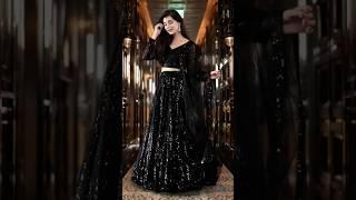black lehenga design San 2025 #Nusrat Silai boutique sleeves ke new design