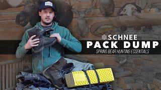 Spring Bear - Pack Dump