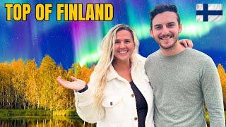 The NORTHERN MOST Point in Finland! (INSANE Northern Lights)